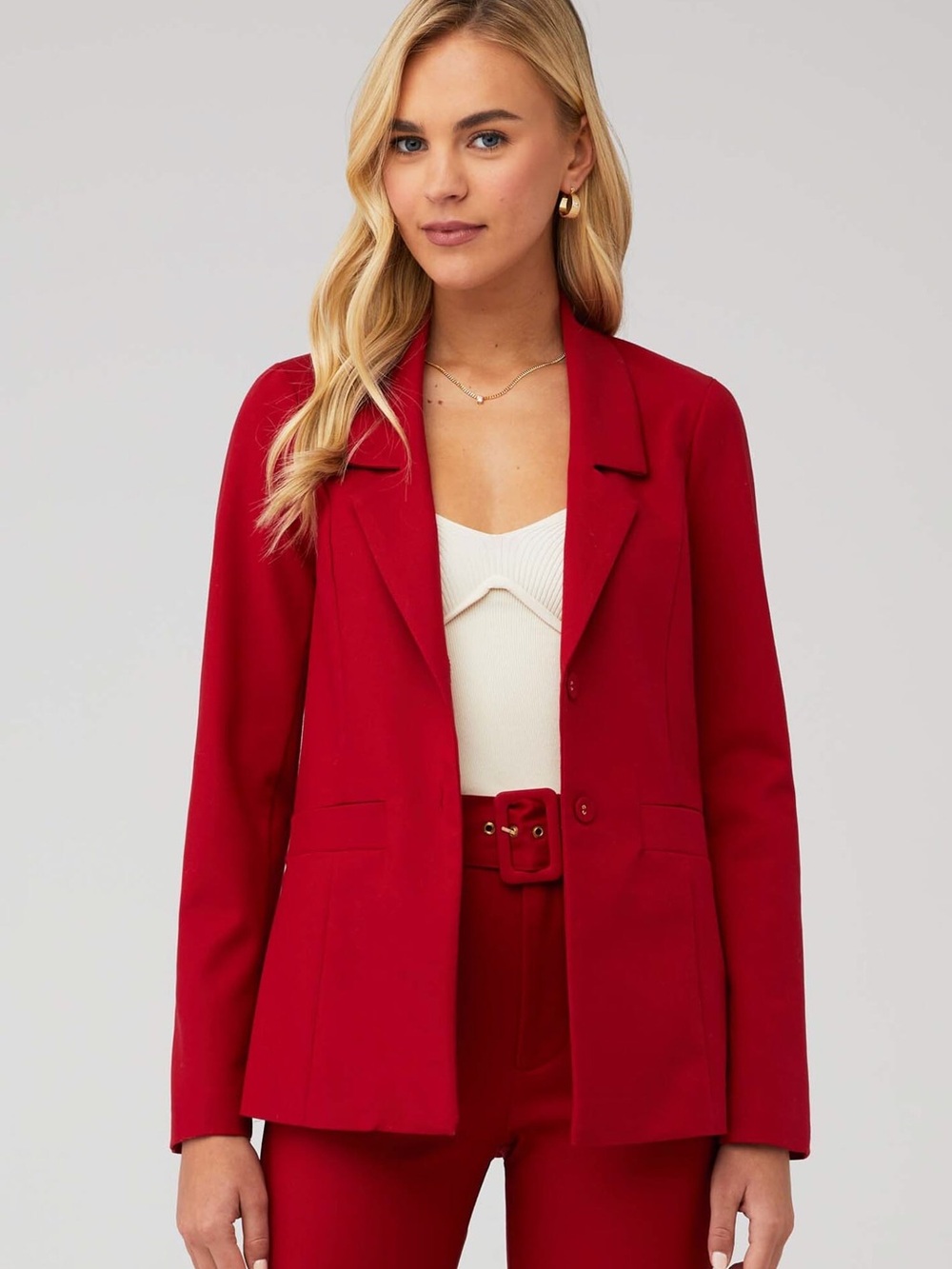 Show Me Your Mumu Red Blazer NWT Large